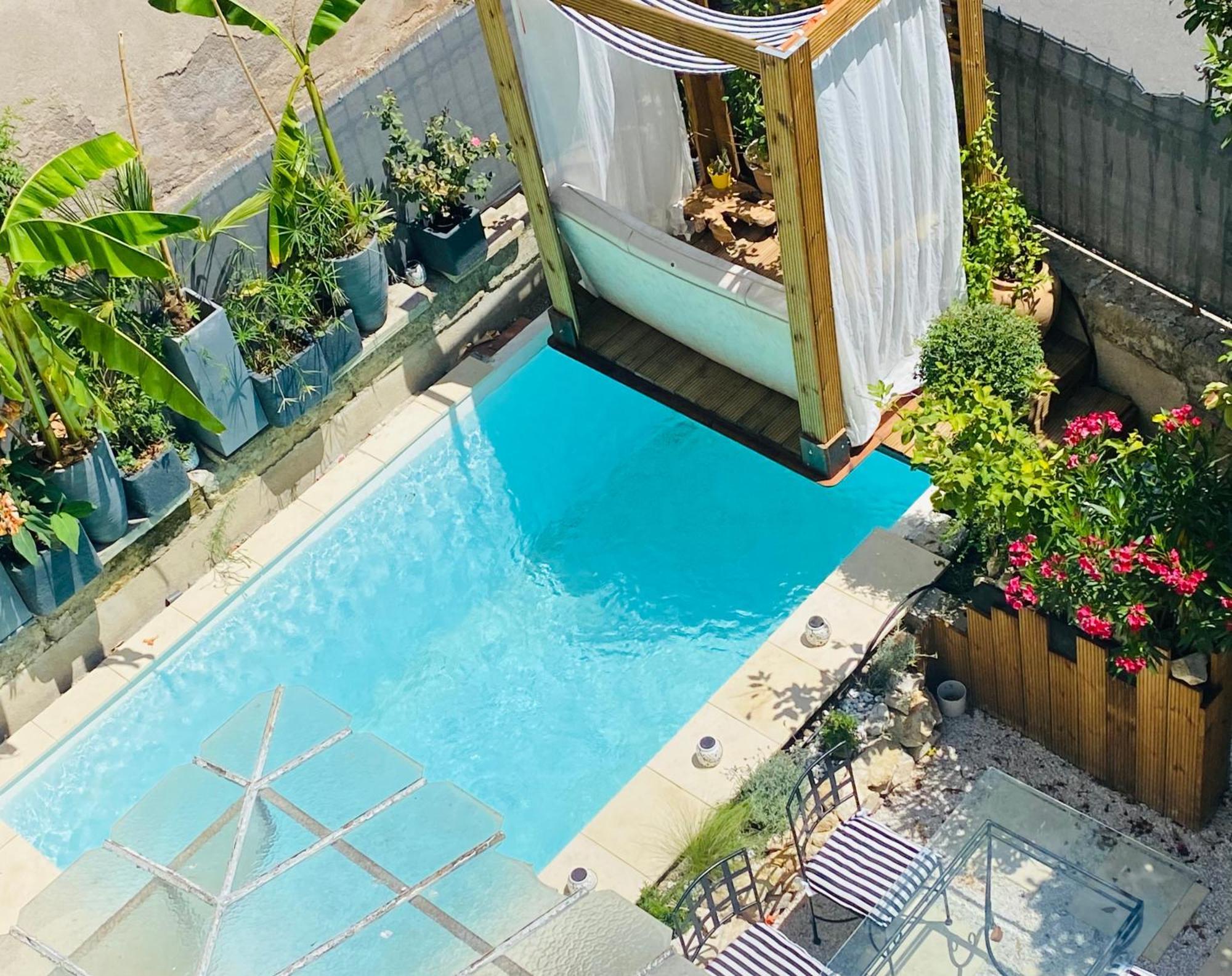 Le Jardin Hotell Aspiran Exteriör bild